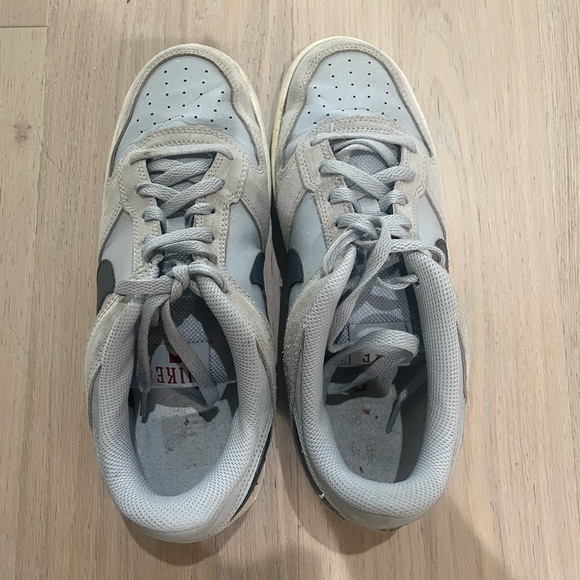 2012 Nike Renzo 2 Mens 8.5 Skateboard Low Suede Leather Gray Black - Picture 5 of 12